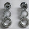 Boucles d'oreilles Boucles d'oreilles contemporaines en or 18 ct avec diamants 58 Facettes Q273B(100)