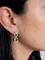 Boucles d'oreilles Boucles d'oreilles contemporaines en or 18 ct avec diamants 58 Facettes Q273B(100)