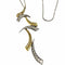 Collier Pendentif-collier - Pendentif en or jaune 18 carats et diamants 58 Facettes Q346B(120)