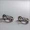 Boucles d'oreilles Boucles d'oreilles - Design contemporain du XXe siècle en or 18 ct et diamants 58 Facettes Q265B(100)