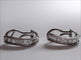 Boucles d'oreilles Boucles d'oreilles - Design contemporain du XXe siècle en or 18 ct et diamants 58 Facettes Q265B(100)