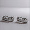Boucles d'oreilles Boucles d'oreilles - Design contemporain du XXe siècle en or 18 ct et diamants 58 Facettes Q265B(100)