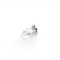 Bague 52 Bague Art déco 1945 en or blanc 18 carats avec diamants et saphirs 58 Facettes Q326B(965)