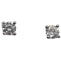 Boucles d'oreilles Boucles d'oreilles clous en or blanc 18 carats et diamants 58 Facettes Q406B