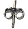 Boucles d'oreilles Boucles d'oreilles clous en or blanc 18 carats et diamants 58 Facettes Q406B