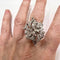 Bague 52 Bague rétro années 1940-1945 en or 18 carats et diamants 58 Facettes Q314B(816)