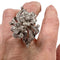 Bague 52 Bague rétro années 1940-1945 en or 18 carats et diamants 58 Facettes Q314B(816)