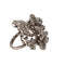 Bague 52 Bague rétro années 1940-1945 en or 18 carats et diamants 58 Facettes Q314B(816)