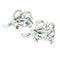 Broche Broches rétro - 2 pièces en platine 950 et diamants 4,36 ct 58 Facettes A1156
