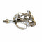 Broche Broches rétro - 2 pièces en platine 950 et diamants 4,36 ct 58 Facettes A1156