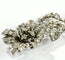 Broche Broche florale rétro années 40 en or blanc 18 carats et diamants 58 Facettes E31