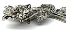 Broche Broche florale rétro années 40 en or blanc 18 carats et diamants 58 Facettes E31