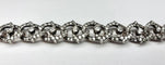 Bracelet Bracelet Belle Époque en or jaune et argent, diamants 23,10 ct 58 Facettes E34
