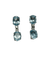Boucles d'oreilles Boucles d'oreilles - Or blanc 18 carats, aigues-marines et diamants 58 Facettes Q251B