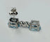 Boucles d'oreilles Boucles d'oreilles - Or blanc 18 carats, aigues-marines et diamants 58 Facettes Q251B