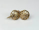 Boucles d'oreilles Boucles d’oreilles anciennes en or 18 carats avec diamants taille rose 58 Facettes E29
