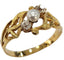 Bague 60 Bague Art nouveau en or jaune 18 carats, diamants taille ancienne et perle 58 Facettes A834