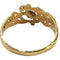 Bague 60 Bague Art nouveau en or jaune 18 carats, diamants taille ancienne et perle 58 Facettes A834
