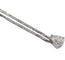 Collier Pendentif et collier - Diamant poire 0,75 ct en or blanc 18 carats 58 Facettes Q387B