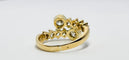 Bague 55.5 Bague à griffes en or jaune 18 carats et diamants 1,00 ct 58 Facettes Q386B