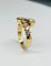 Bague 55.5 Bague à griffes en or jaune 18 carats et diamants 1,00 ct 58 Facettes Q386B