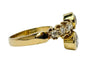 Bague 55.5 Bague à griffes en or jaune 18 carats et diamants 1,00 ct 58 Facettes Q386B