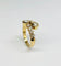 Bague 55.5 Bague à griffes en or jaune 18 carats et diamants 1,00 ct 58 Facettes Q386B