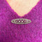 Broche Broche ajourée en or blanc 18 carats et platine, diamants 2 carats 58 Facettes AB668