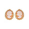 Bague 50 Parure camées - Bague et boucles d’oreilles en or jaune 18K 58 Facettes AB599