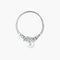 Bague 53 Bague en platine à perle fine et diamants 58 Facettes AB2