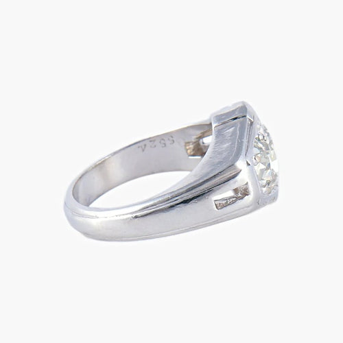 Bague 47 Bague duo en or blanc 18K avec diamants taille brillant ancienne 58 Facettes AB8ter