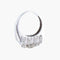 Bague 56 Bague cascade en platine avec diamants taille ancienne 58 Facettes AB8 bis