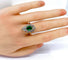 Bague 57 Boucheron - Bague en or jaune 18K émeraude et diamants 58 Facettes AB137