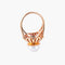 Bague 55 Bague perle de culture en or jaune 18K 58 Facettes AB590