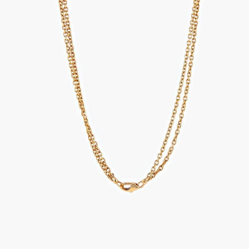 Collier Collier trois fleurs en or jaune 18K avec diamants et pierres 58 Facettes AB105