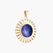 Pendentif H. Marty Limoges - Pendentif soleil en or jaune 18K émaillé 58 Facettes AB114