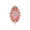 Broche Broche camée en or jaune 18 carats et perles fines 58 Facettes AB40
