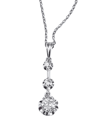 Pendentif Pendentif - Pendentif en or jaune 18K avec diamants taille ancienne 58 Facettes AB119