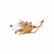Broche Broche en or jaune 18K à opale et rubis 58 Facettes AB23