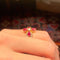 Bague 49 Bague en or jaune 18K rubis et diamants 58 Facettes AB3