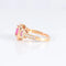 Bague 51 Bague trilogie épaulée en or jaune, rubis et diamants 58 Facettes AB127
