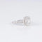 Bague 51 Bague solitaire en or blanc 18 ct avec diamant 1,22 ct 58 Facettes 1