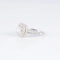 Bague 51 Bague solitaire en or blanc 18 ct avec diamant 1,22 ct 58 Facettes 1