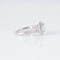 Bague 51 Bague solitaire en or blanc 18 ct avec diamant 1,22 ct 58 Facettes 1