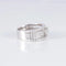 Bague 52 Bague solitaire en or blanc 18 ct avec diamant 0,98 ct 58 Facettes AB1A