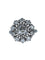 Bague 51 Bague marguerite de fiançailles en or 18 ct et diamants 58 Facettes AB15
