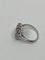 Bague 51 Bague marguerite de fiançailles en or 18 ct et diamants 58 Facettes AB15
