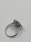 Bague 51 Bague marguerite de fiançailles en or 18 ct et diamants 58 Facettes AB15