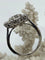 Bague 51 Bague marguerite de fiançailles en or 18 ct et diamants 58 Facettes AB15