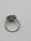 Bague 51 Bague marguerite de fiançailles en or 18 ct et diamants 58 Facettes AB15